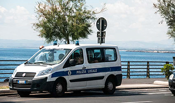 Foto di repertorio, Polizia Locale, Comune di Catania, Controllo elettronico della velocità