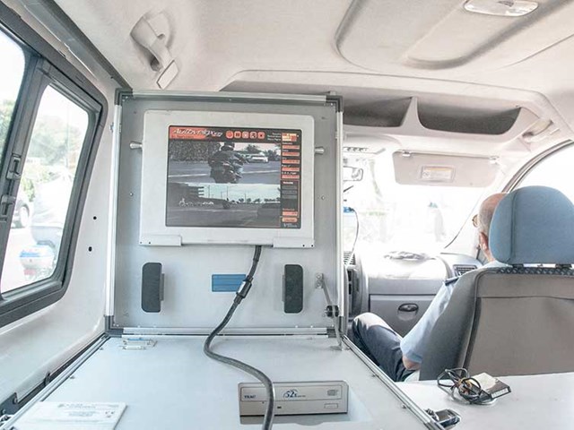 Postazione di comando Autovelox