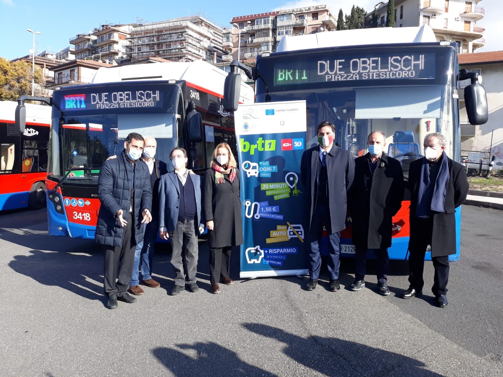 BRT1, in soli 20 minuti in autobus dalla zona etnea al centro storico