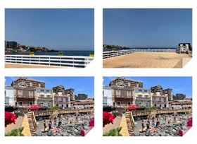 Solarium e passerella