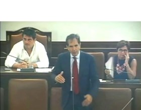 Assessore Trantino e presidente Castiglione