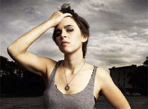 Kaki King, la sorprendente chitarrista-compositrice di Atlanta.