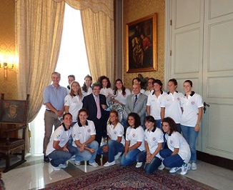 Orizzonte foto di gruppo