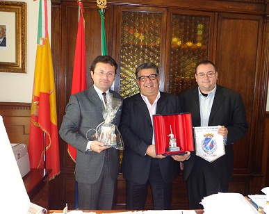 Incontro fra presidenti consigli comunali  Catania e Misterbianco