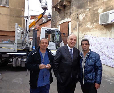 San Cristoforo,  lavori demolizione