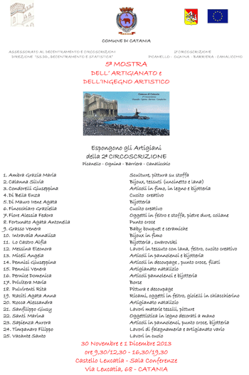 LocandinaNatale 2013 Castello Leucatia