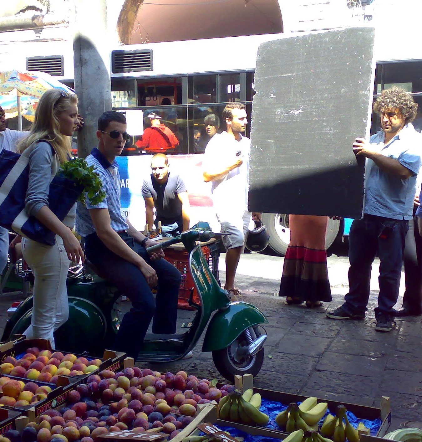 L'attore Matthew Goode in posa per il fotografo Magnus Reed