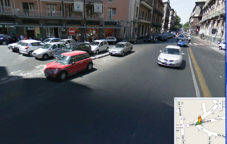 foto per lavori enel largo dei Vespri