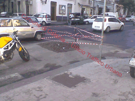 Fuga di GAS: V.le M. Rapisardi angolo  Via Stazzone