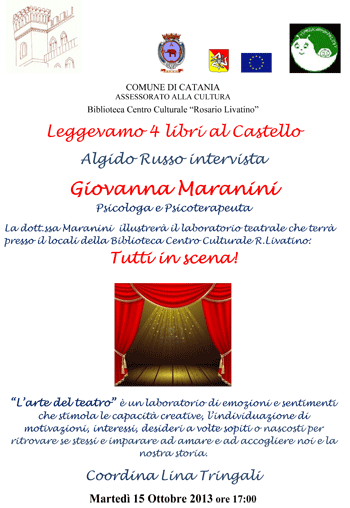 Locandina Intervista a Giovanna Maranini