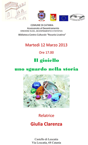 Locandina Martedì 12 Marzo 2013