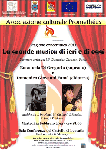 Locandina 12 febbraio 2013
