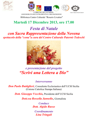 Manifestazione Natale 2013 - 17 Dicembre 2013