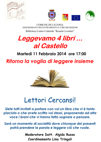 11 febbraio 2014 ... lettori cercansi