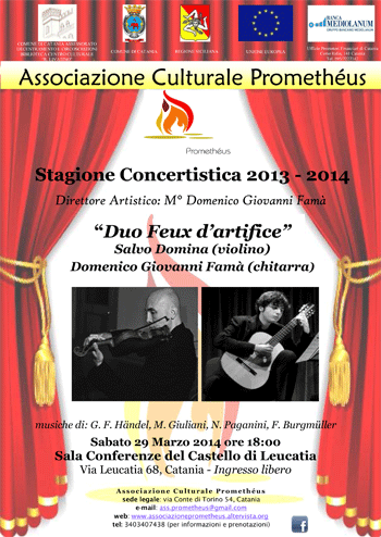 Concerto 29 Marzo 2014