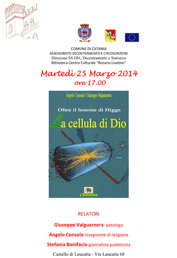 Locandina Oltre il bosone di Higgs 25 Marzo 2014