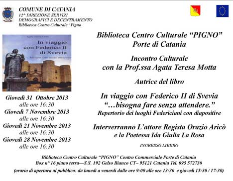 incontri su Federico II di Svevia