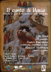 Il Canto di Maria - Castello Ursino - giovedì 2 gennaio 2014 - Locandina resize