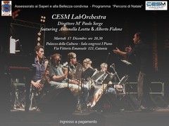 CESM LabOrchestra - Palazzo della Cultura - 17 dicembre 2013 ore 20,30 - Locandina resize