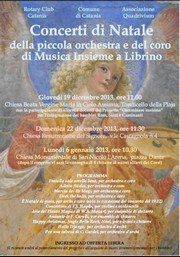 MusicaInsiemeLibrino - Chiesa San Nicolò l'Arena - Lunedì 6 gennaio 2014 ore 10,30 - Locandina resize