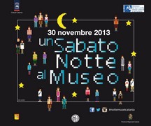 Un Sabato Notte al Museo - 30 novembre 2013 - Locandina resize
