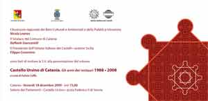 volumeCastello Ursino di Catania-Gli anni dei restauri 1988-2008