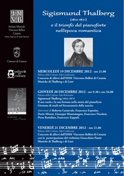 Locandina Istituto Musicale V. Bellini Catania