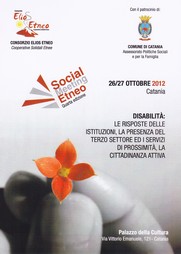 Social Meeting Etneo 4° edizione - Palazzo della Cultura - 26/27 ottobre 2012 - Locandina resize