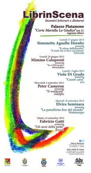 LibrinScena Incontri letterari e dintorni - Palazzo della Cultura - Locandina resize