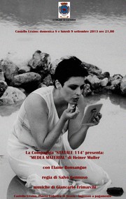 Medea Material - Castello Ursino - 8/9 sett 2013 ore 21,00 - Locandina resize
