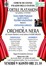 Orchidea Nera - Palazzo della Cultura - Venerdì 9 agosto 2013 ore 21,00 - Teatro Valentino - Locandina