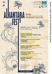 AlkantaraFest 2012 - Palazzo della Cultura - Estate Catanese 2012 - Locandina resize