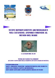 Conferenza anfore - Museo del Mare - 14 luglio 2012