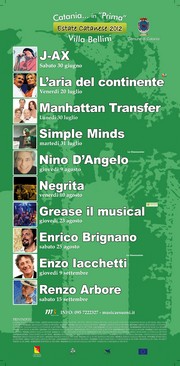 Estate Catanese 2012 - Villa Bellini- Locandina resize