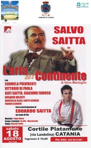 L'Aria del continente - Palazzo della Cultura - Estate Catanese 2012 - sabato 18 agosto 2012 ore 21,00 - Loc resize