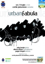 Concerto Jazz Urban Fabula - Palazzo della Cultura - venerdì 13 2012 ore 21,00 - Locandina web resize