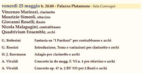 Musica insieme a Librino - Palazzo della Cultura - III° Appuntamento - 25 maggio 2012 - Solisti concerto