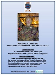 Visita Casa Sant'Agata - Palazzo della Cultura - 7 aprile 2013