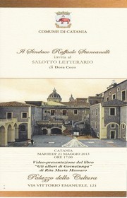 Salotto Letterario Dora Coco - Palazzo della Cultura - 21 maggio 2013