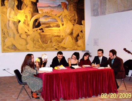 Attori Teatro Stabile per rappresentazione futurista