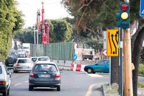 Deviasione Circumvallazione per lavori Metropolitana zona san nullo