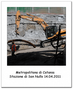 Lavori in corso, stazione di san Nullo