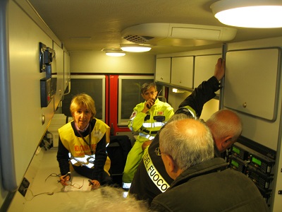 esercitazione galleria ognina 18-19 04 2011