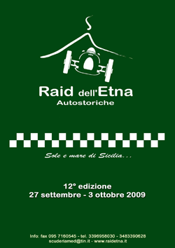 Locandina Raid dell'Etna 2009