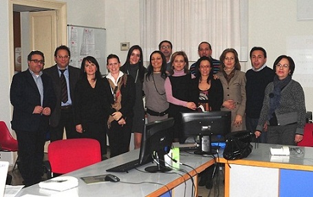 rp Comune di Catania, diretto da Sebastiano Molino e coordinato da Agata Lanzafame, con gli operatori del Formez e un dipendente del Comune di Giarre addetto al locale Urp