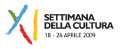 settimana della cultura 2009