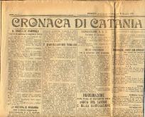 Corriere di Sicilia 29 Gennaio 1922 La Camera di Commercio di Catania in lutto per la morte di Giovanni Verga